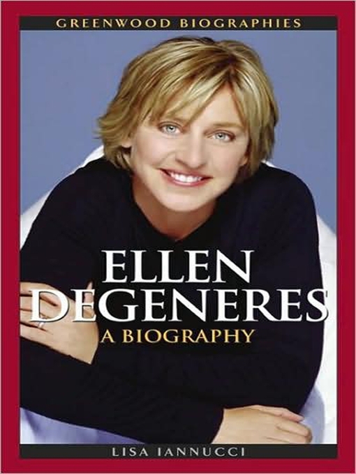 Title details for Ellen DeGeneres by Lisa Iannucci-Brinkley - Available